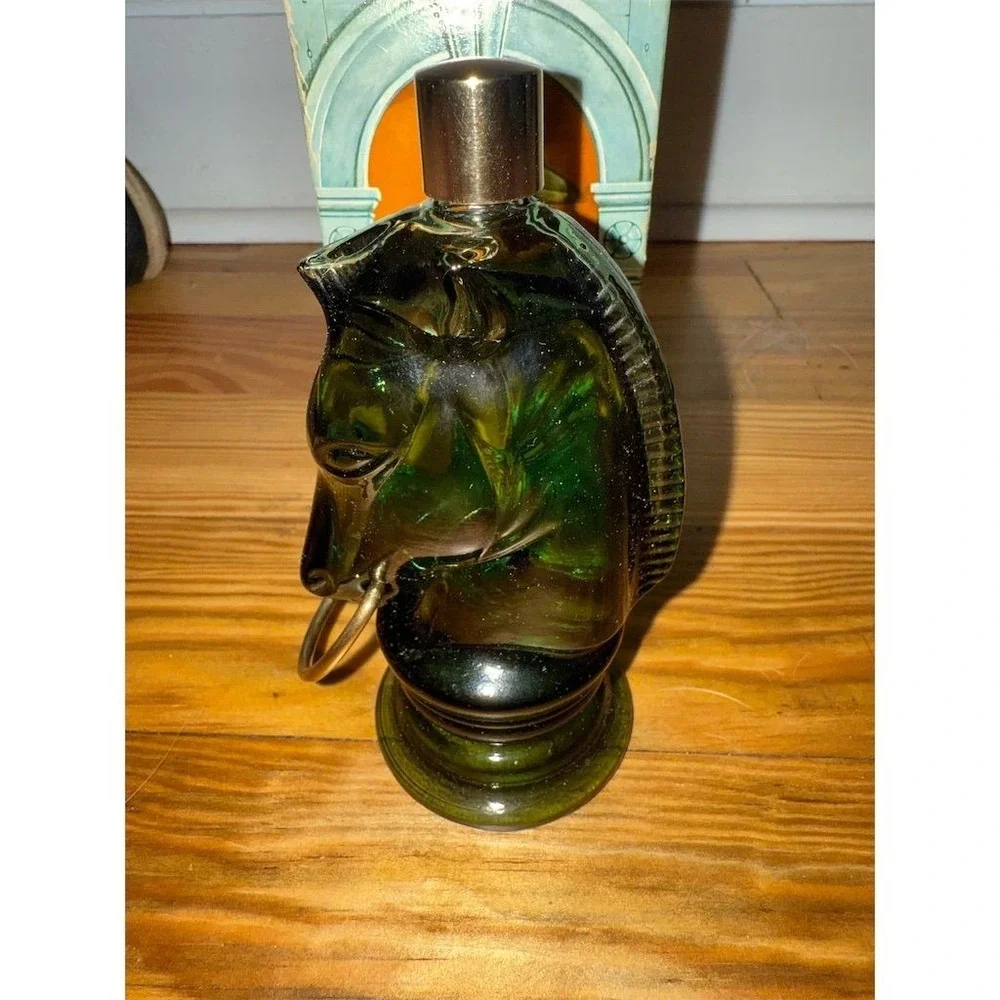 Vintage Avon Pony Decanter‎ Electric Pre-Shave Lotion 4 fl. oz. NIB collectible